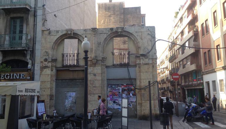 El número 72 de la Rambla Nova de Tarragona deu anys després de l&#039;accident