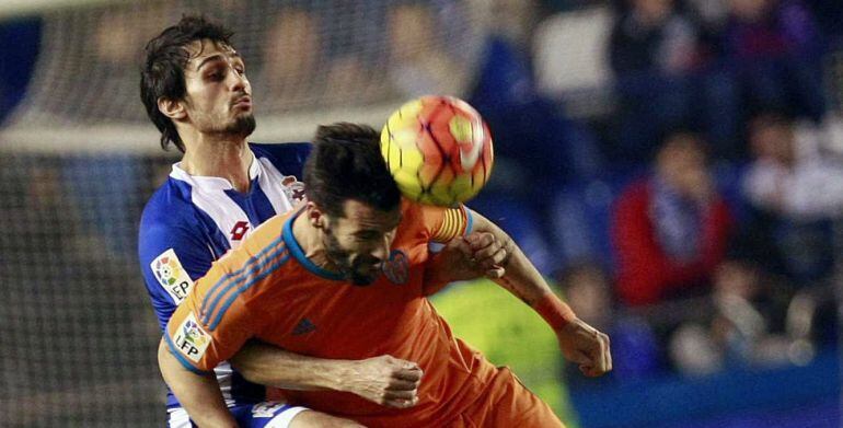 Arribas durante un partido