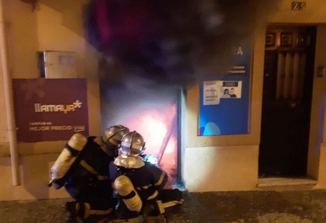 Un momento del suceso.