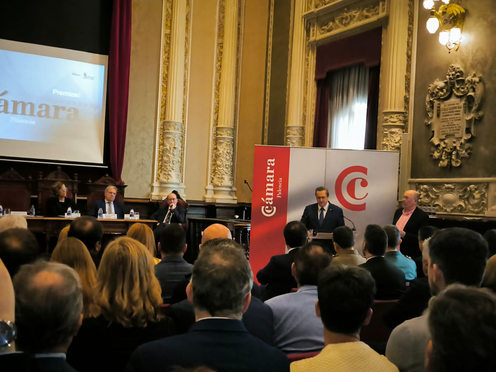 Entrega de los premios de la Cámara de Comercio de Palencia