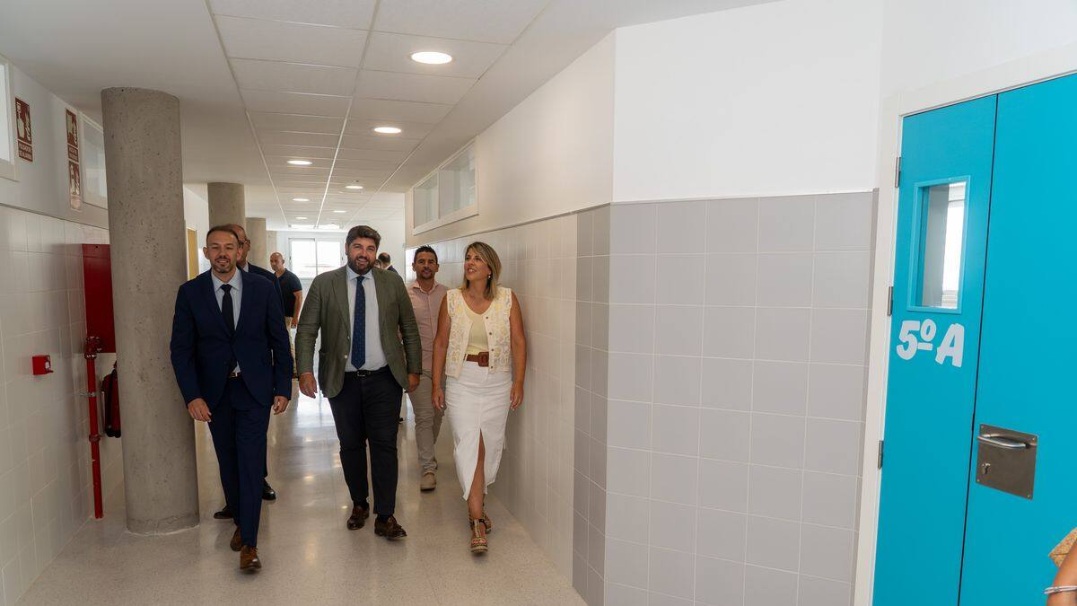 La Aljorra contará con un nuevo cuartel de Policía Local en el antiguo colegio, con apoyo del Gobierno regional