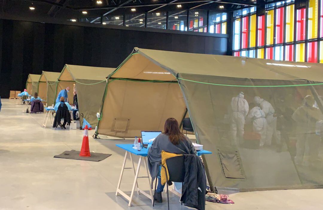 Miles de personas han pasado durante los últimos cinco días por el cribado masivo de León