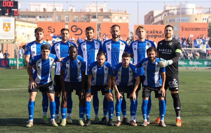 Alineación del Hércules frente a Torrent