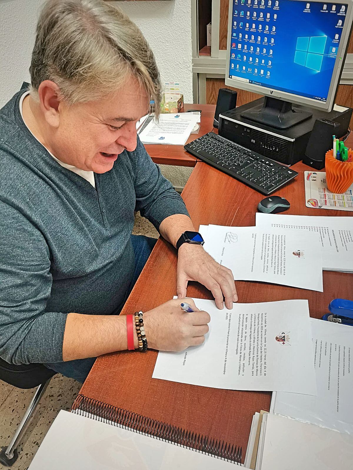 Paco Rosique, pte Junta Central