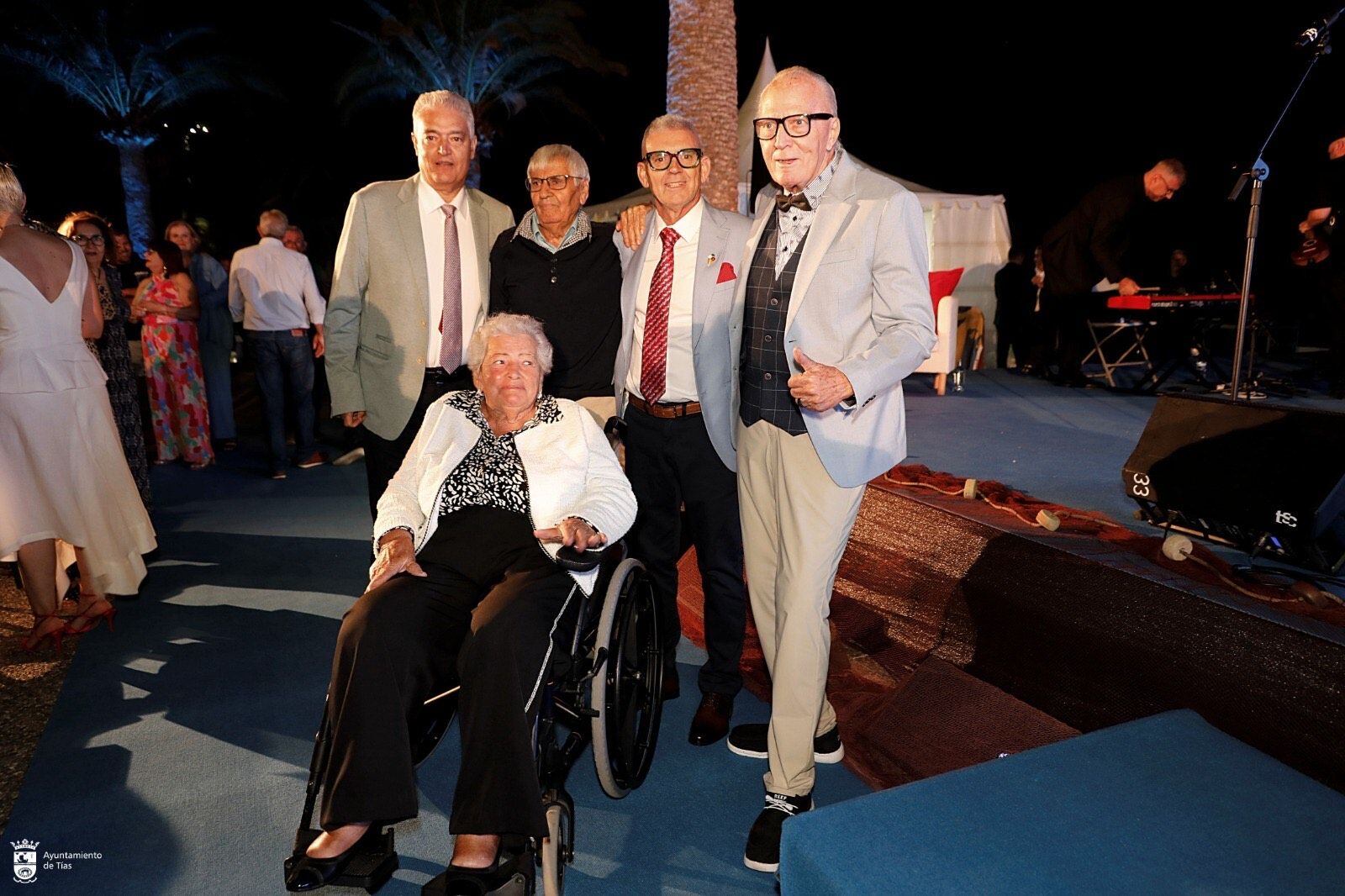 Galardonados en Puerto del Carmen, Lanzarote.