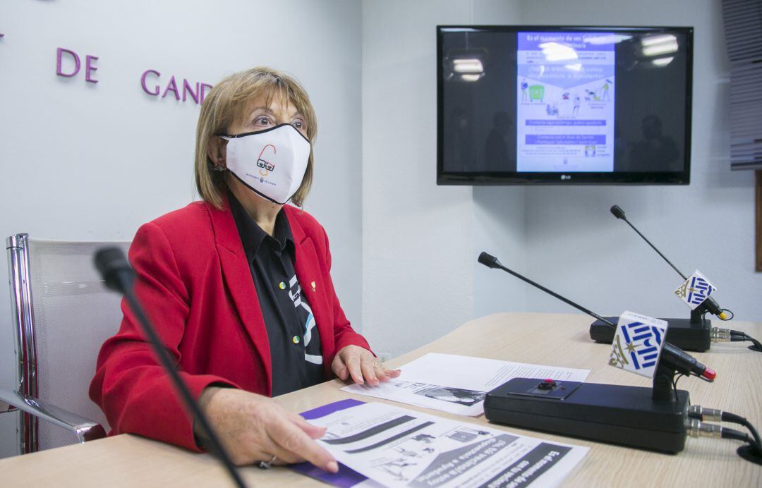 Liduvina Gil, concejal de Políticas Saludables de Gandia 