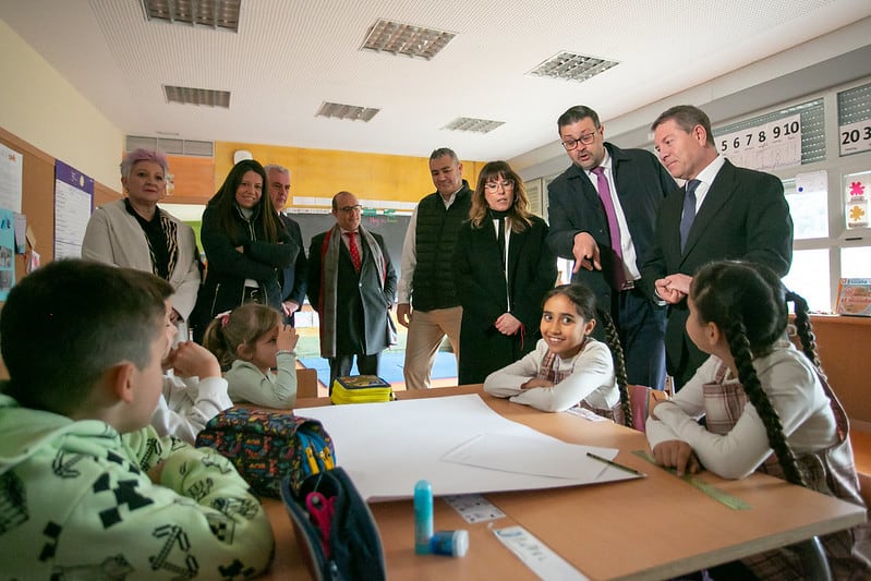 Visita al colegio de Escariche