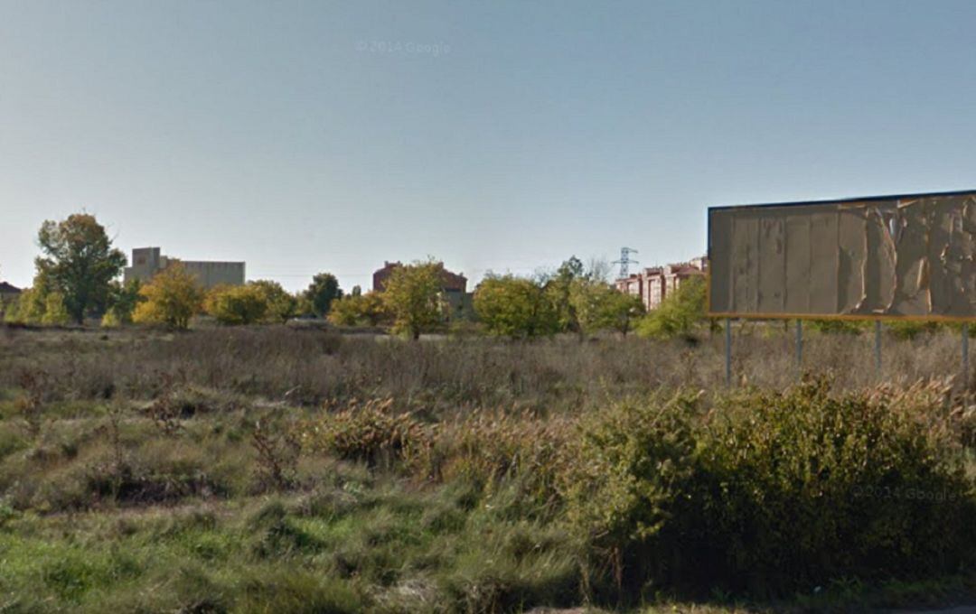 Captura de imagen de los terrenos donde se ubicará el futuro hospital.