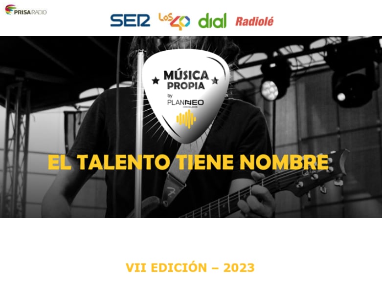 Música Propia 2023. Artistas seleccionados