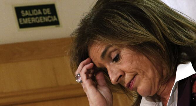 La alcaldesa de Madrid, Ana Botella, ha asegurado este jueves en rueda de prensa tras la reunión de su Gobierno, que &quot;nunca&quot; pensó en renunciar al cargo como consecuencia de los sucesos del Madrid Arena