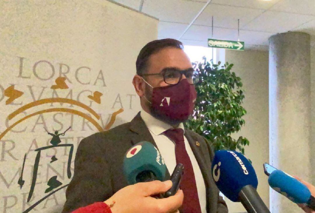 Diego José Mateos, alcalde de Lorca