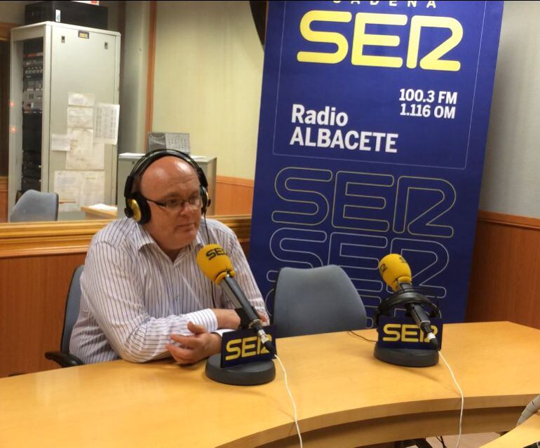 Ruiz Santos en su entrevista en Radio Albacete