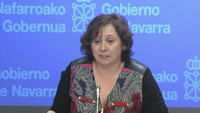 La consejera de Desarrollo Rural, Medio Ambiente y Administración Local, Isabel Elizalde