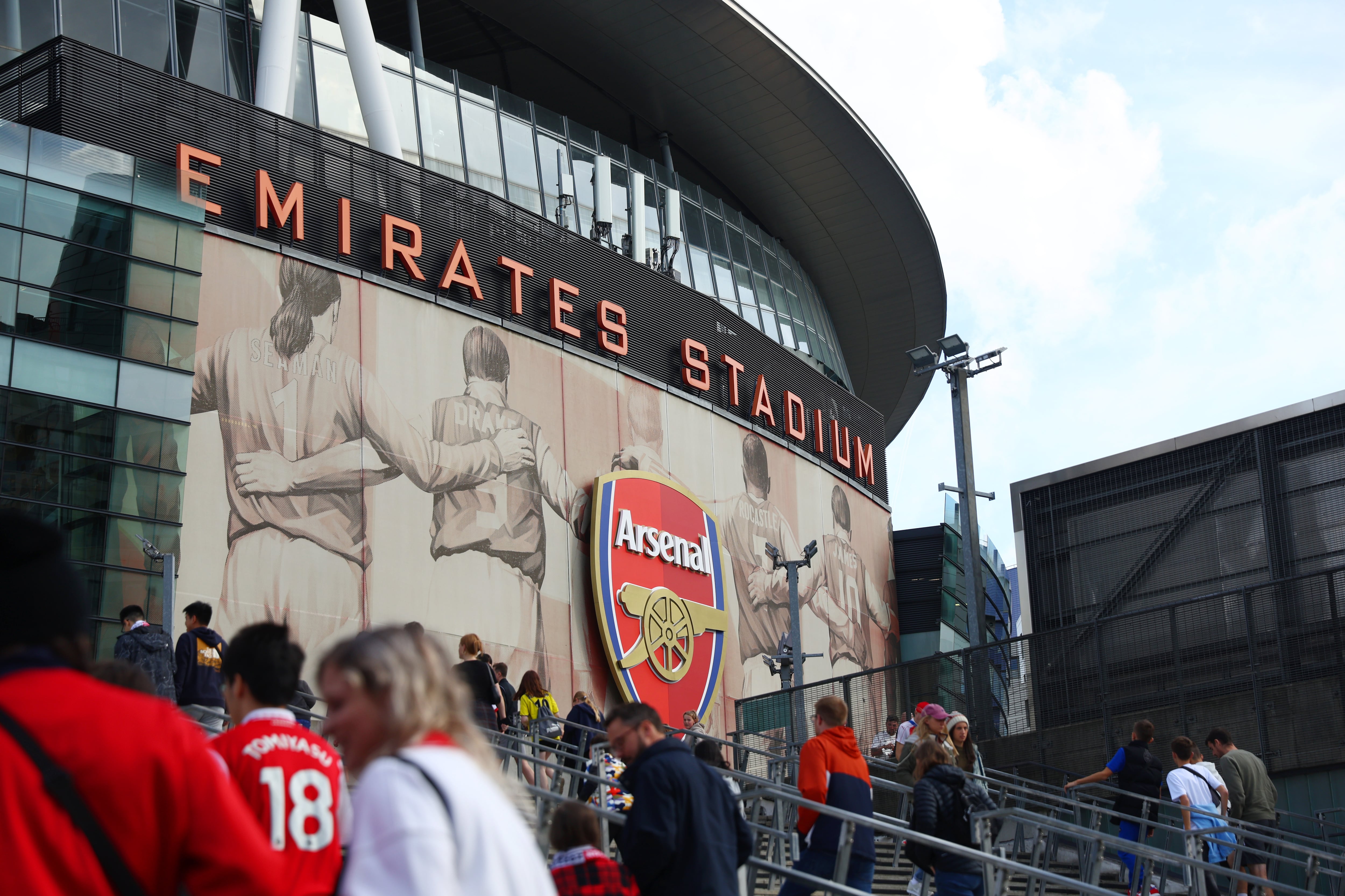 El Emirates Stadium es la casa del Arsenal.