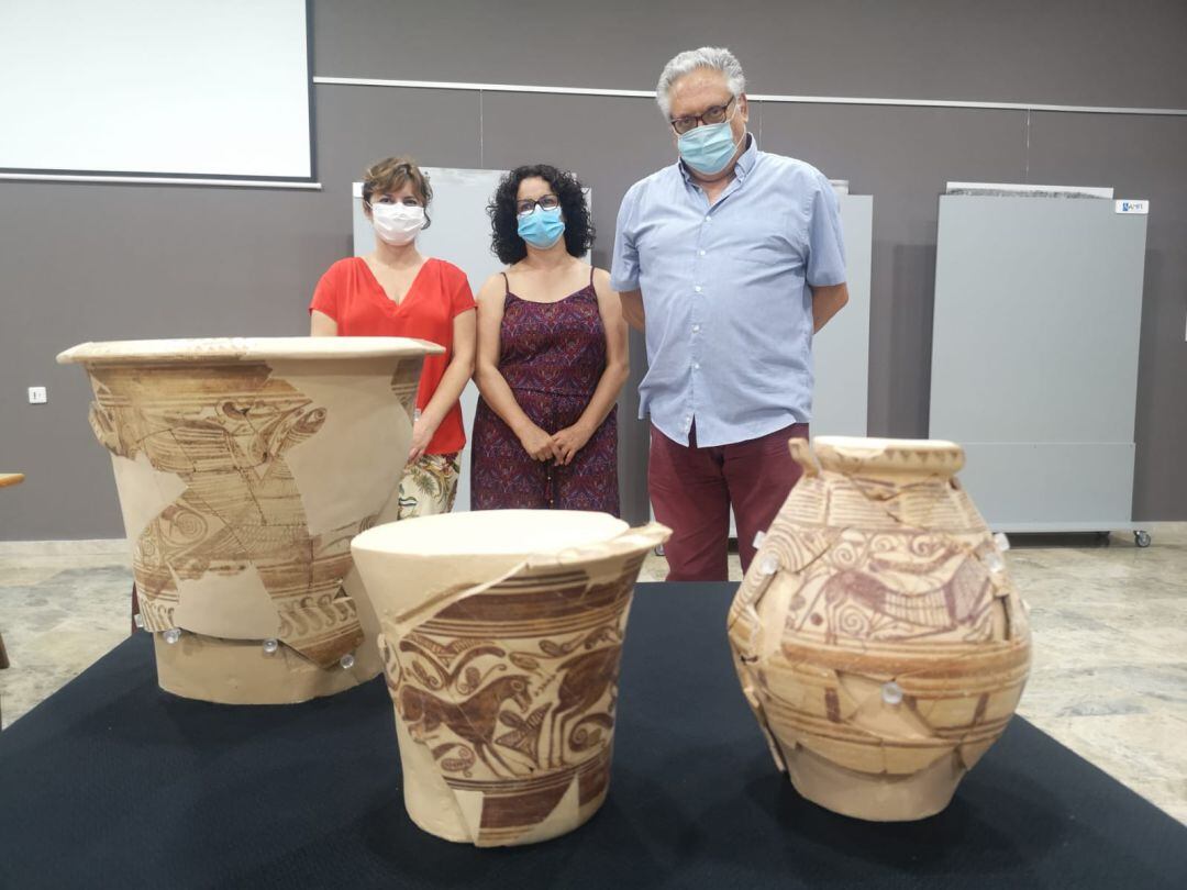 Piezas restauradas del Museo Arqueológico de Elda