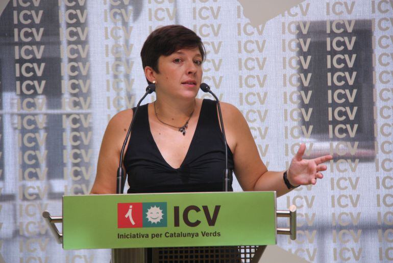 Laia Ortiz, diputada de ICV