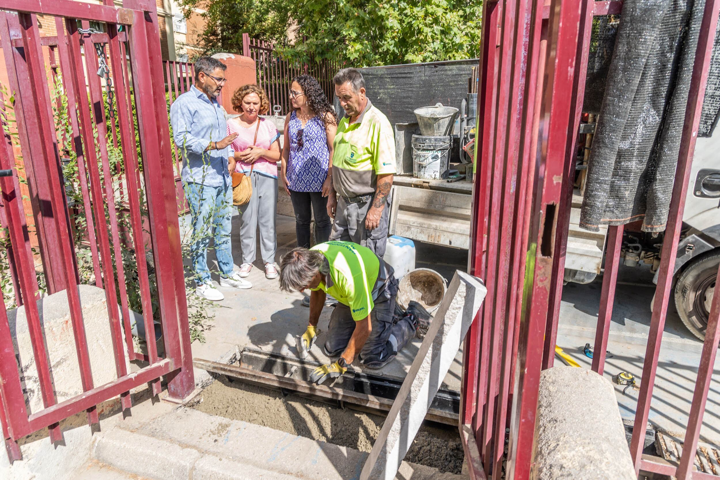 El Ayuntamiento de Alcobendas aprobecha para realizar obras de mantenimiento en colegios públicos de la ciudad.