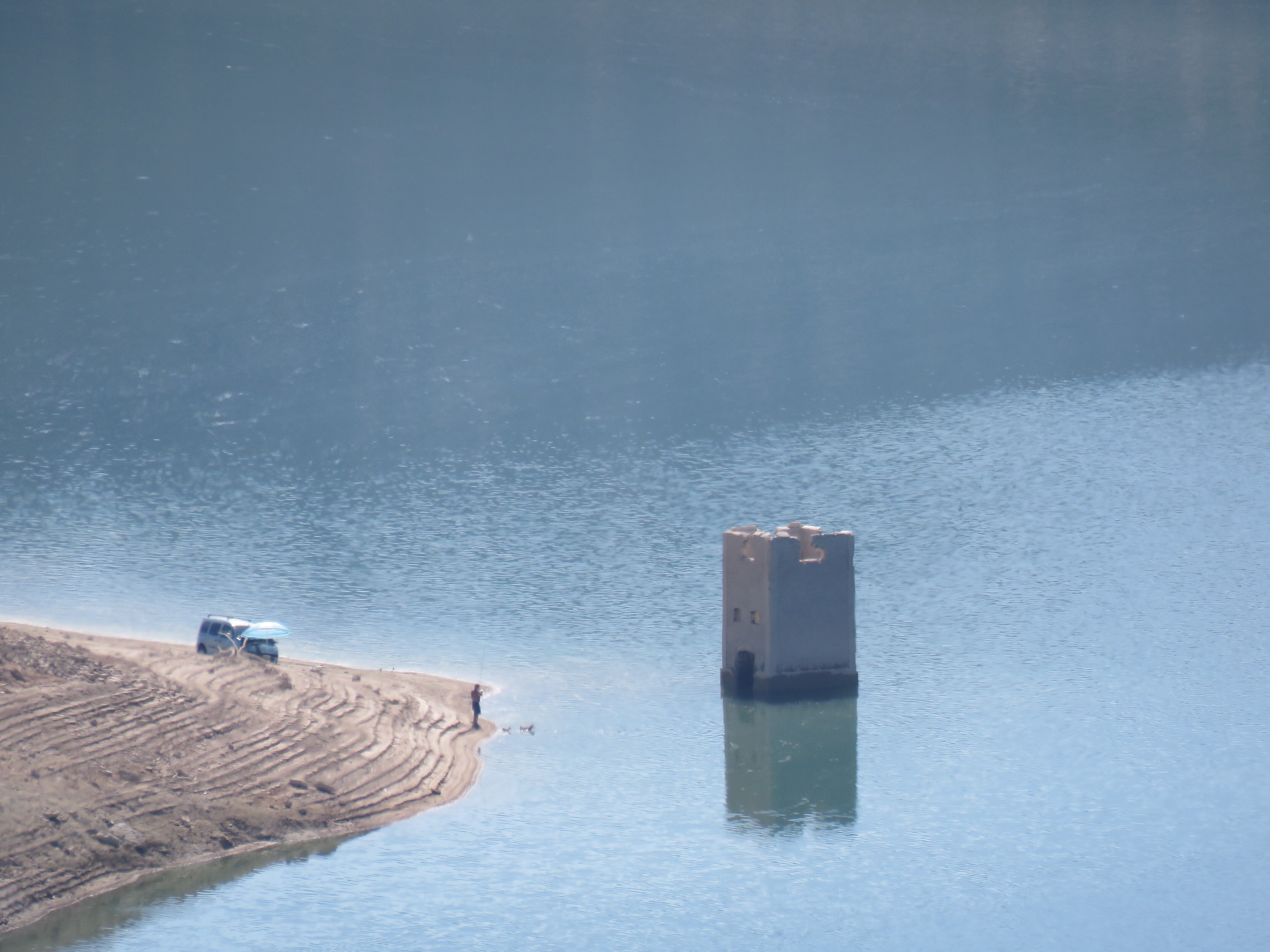 Embalse de Iznájar en 2020