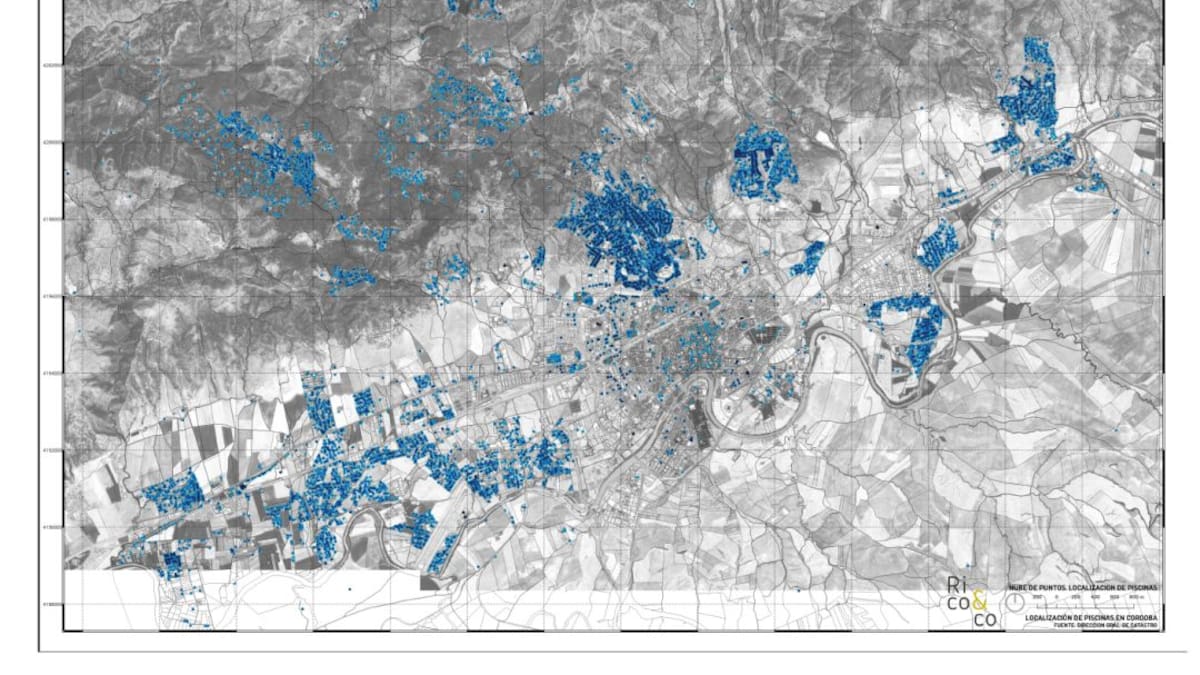 ¿Cuántas piscinas tiene Córdoba?