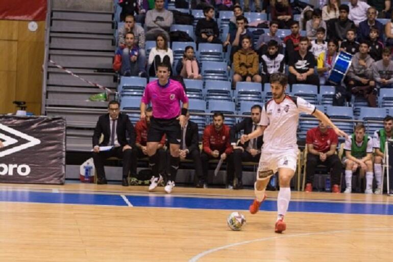 David Palmas se lesionó en el tobillo izquierdo ante el Segovia y estará de baja alrededor de un mes