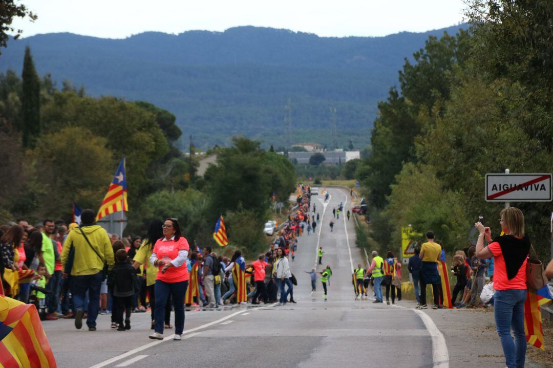 Un tram de la cadena