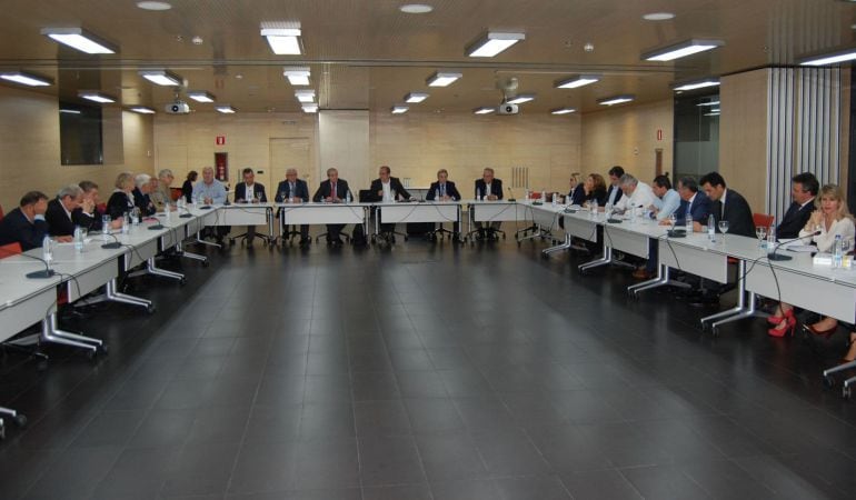 Una reunión de la Confederación Empresarial