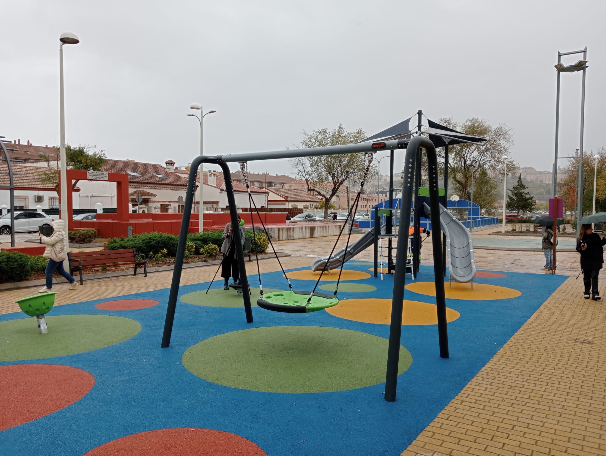 Mejoras en el parque del Poblado Obrero de Toledo