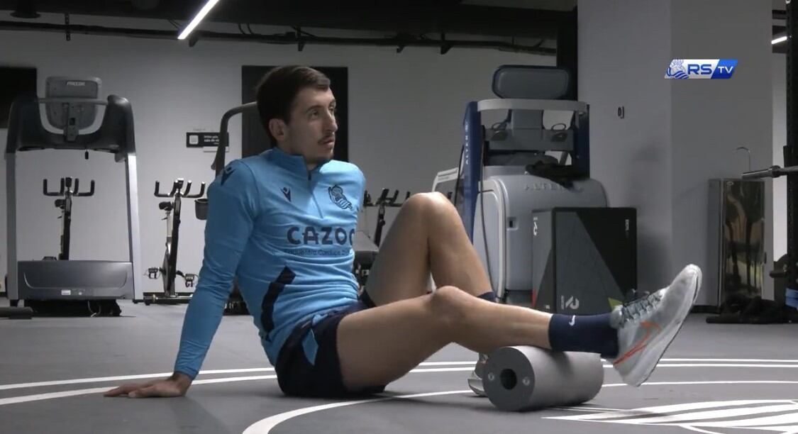 Oyarzabal continúa con su recuperación en Zubieta