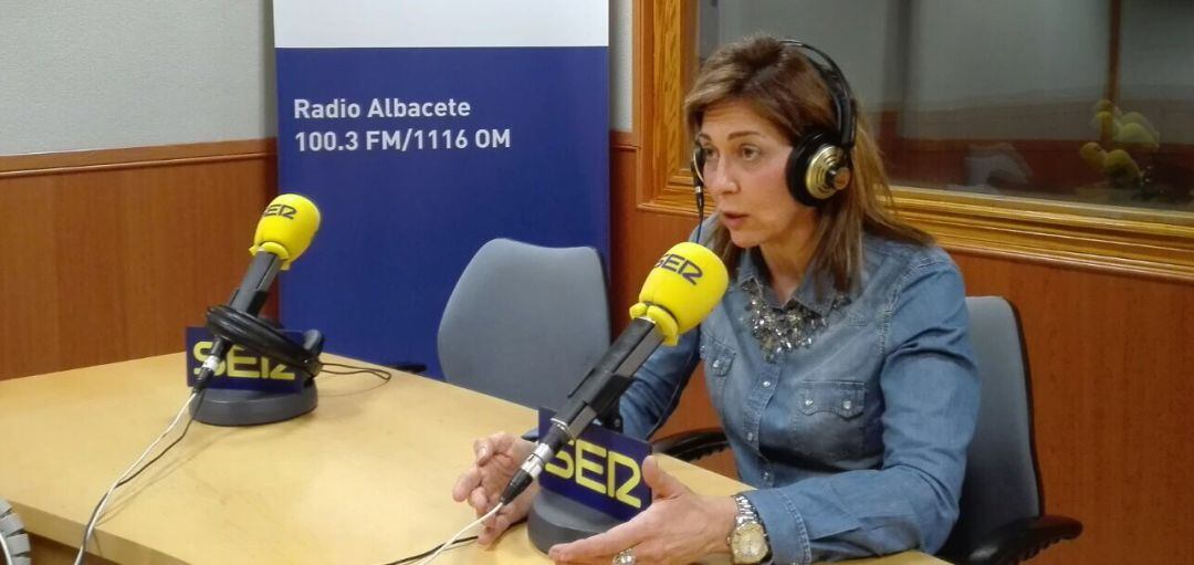 Imagen de archivo de Carmen Juste en Radio Albacete