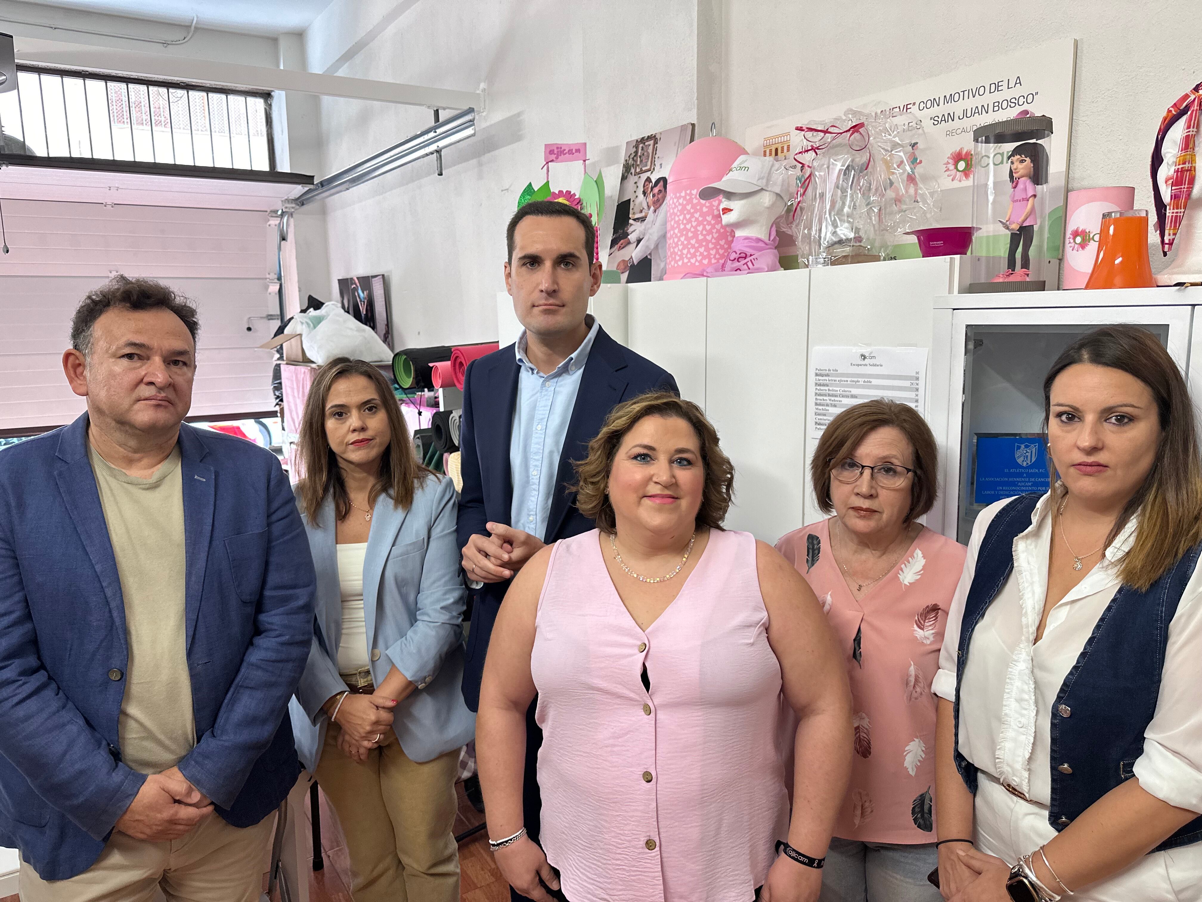 El PSOE de Jaén se reúne con AJICAM