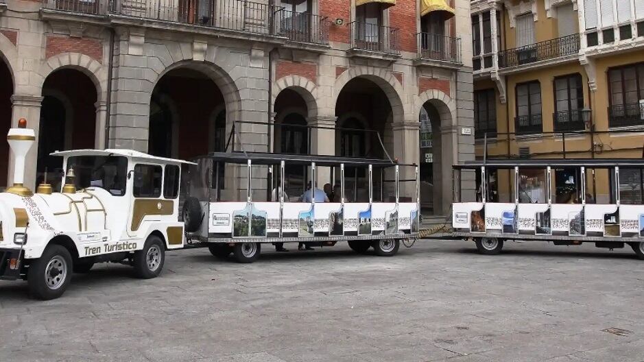 El Tren Turístico en la Plaza Mayor