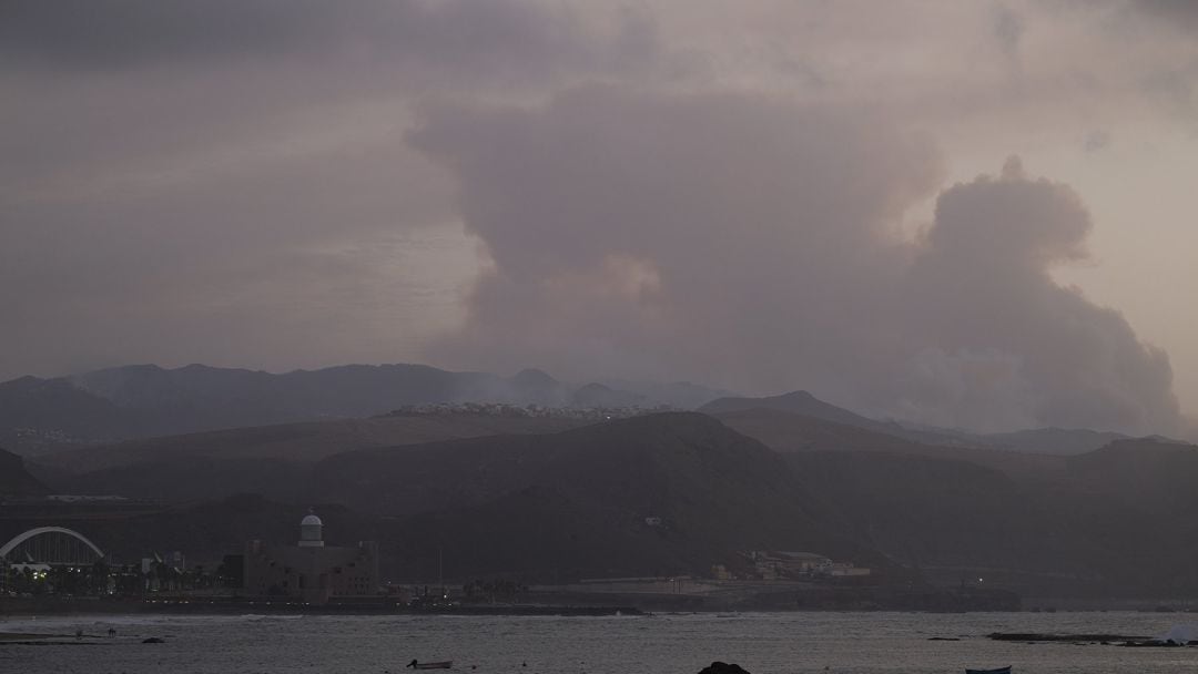 Segunda jornada del incendio de Gran Canaria