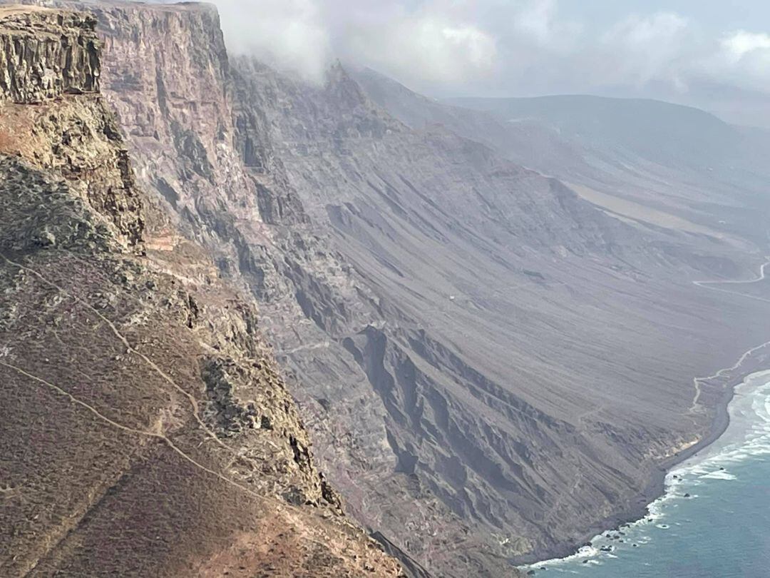 Vista del Risco de Famara.