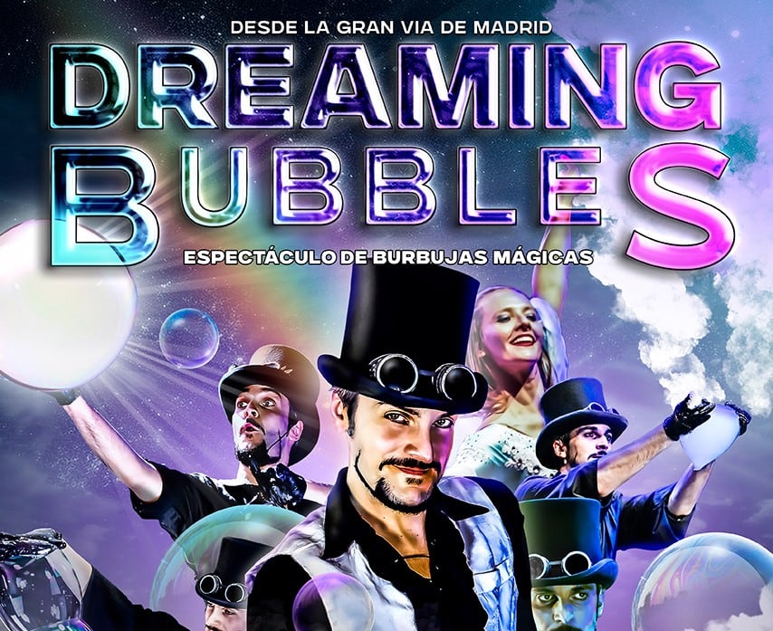 El Teatro Ortega propone un mágico domingo en familia con ‘Dreaming Bubbles’