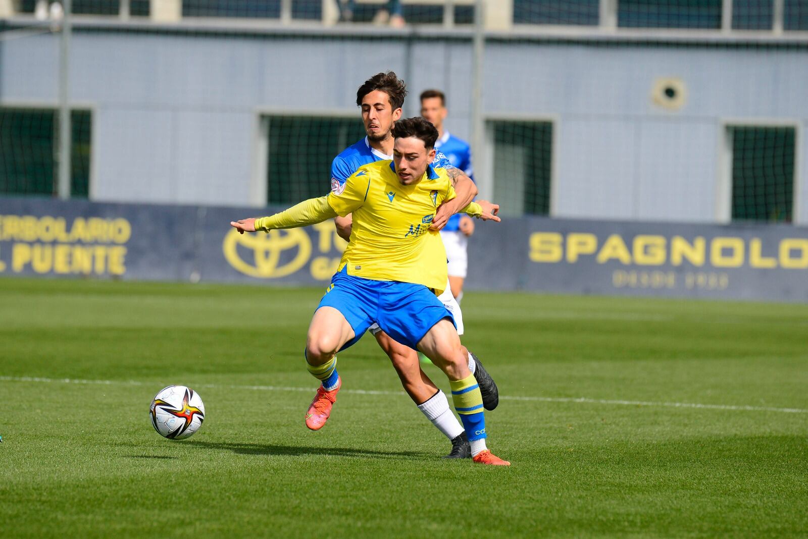 Imagen partido entre el Cádiz B y el Xerez DFC