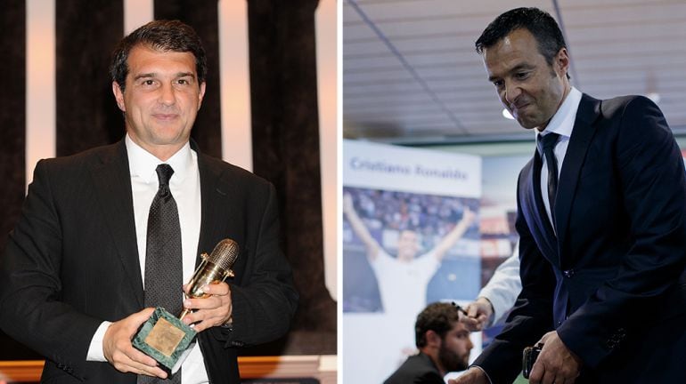 Laporta y Jorge Mendes