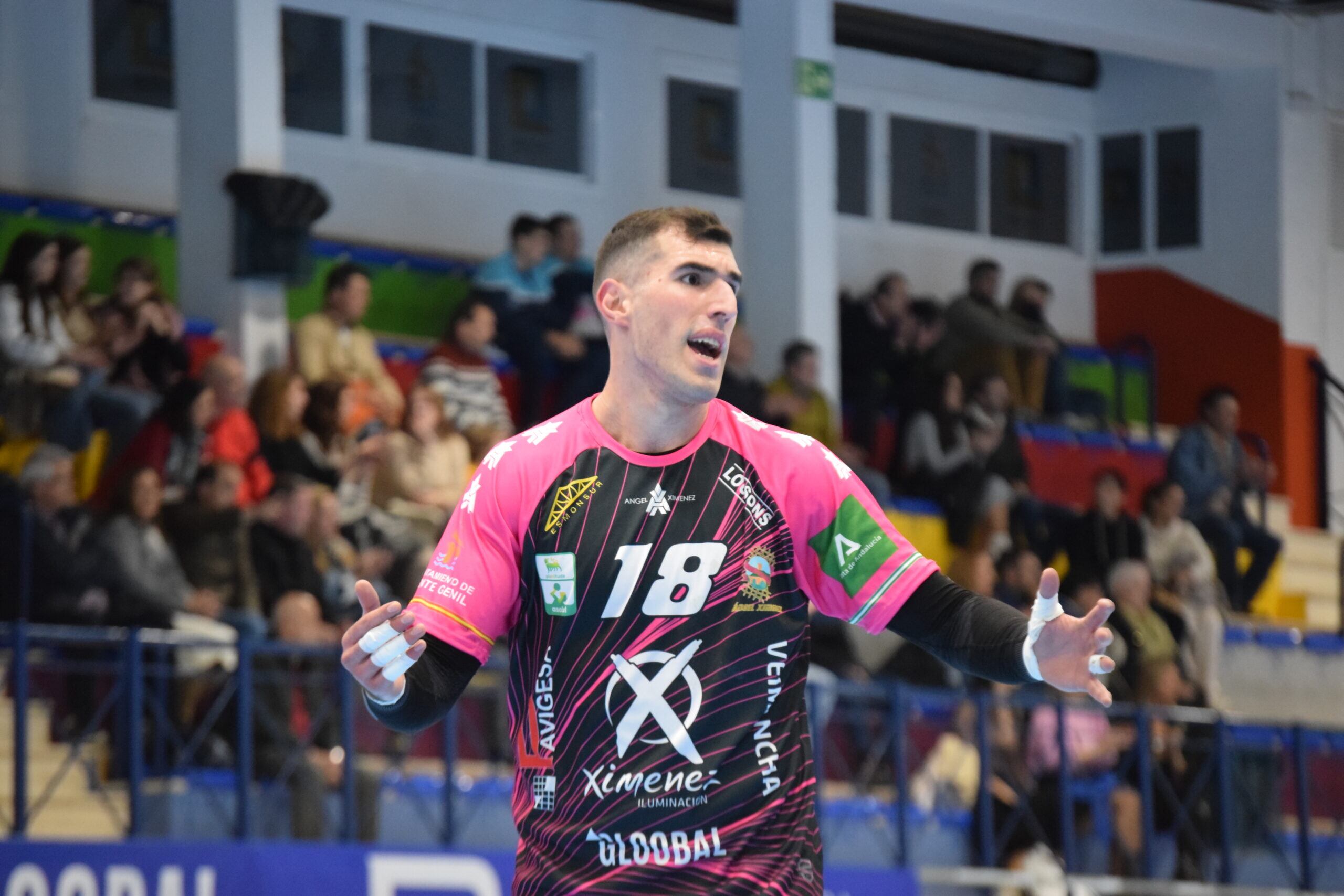 Erekle Arsenashvili en un encuentro en Puente Genil.