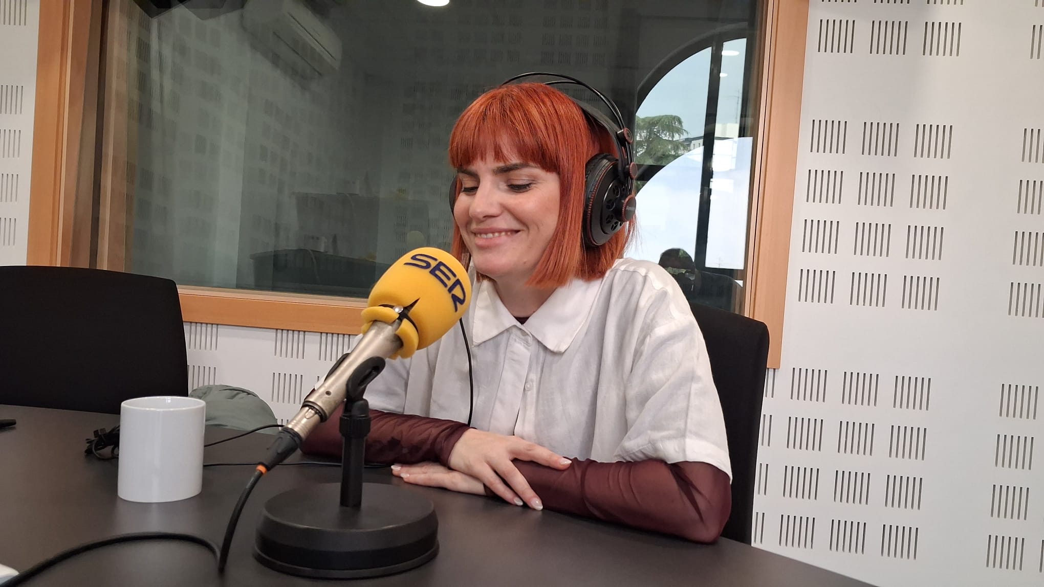 Eder Portolés en los estudios de Hoy por Hoy Madrid Sur