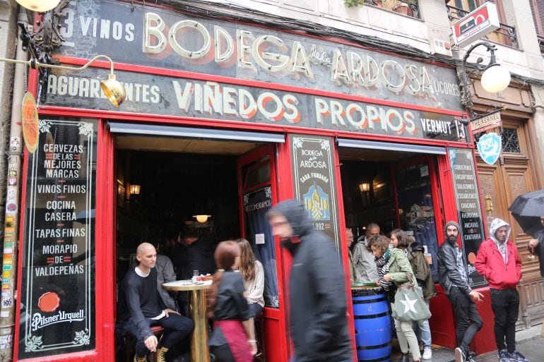 Bodega de la Ardosa, situado en Malasaña