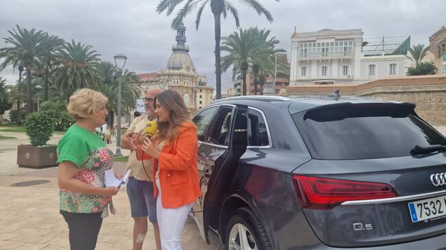 Hoy por hoy Cartagena, a bordo de la caravana Audi Huertas Motor