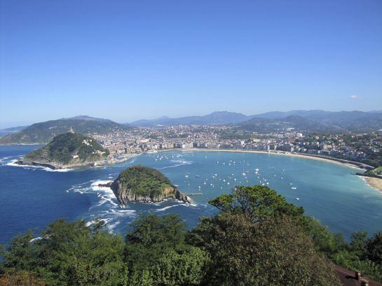 Playa de la Concha (San Sebastián).