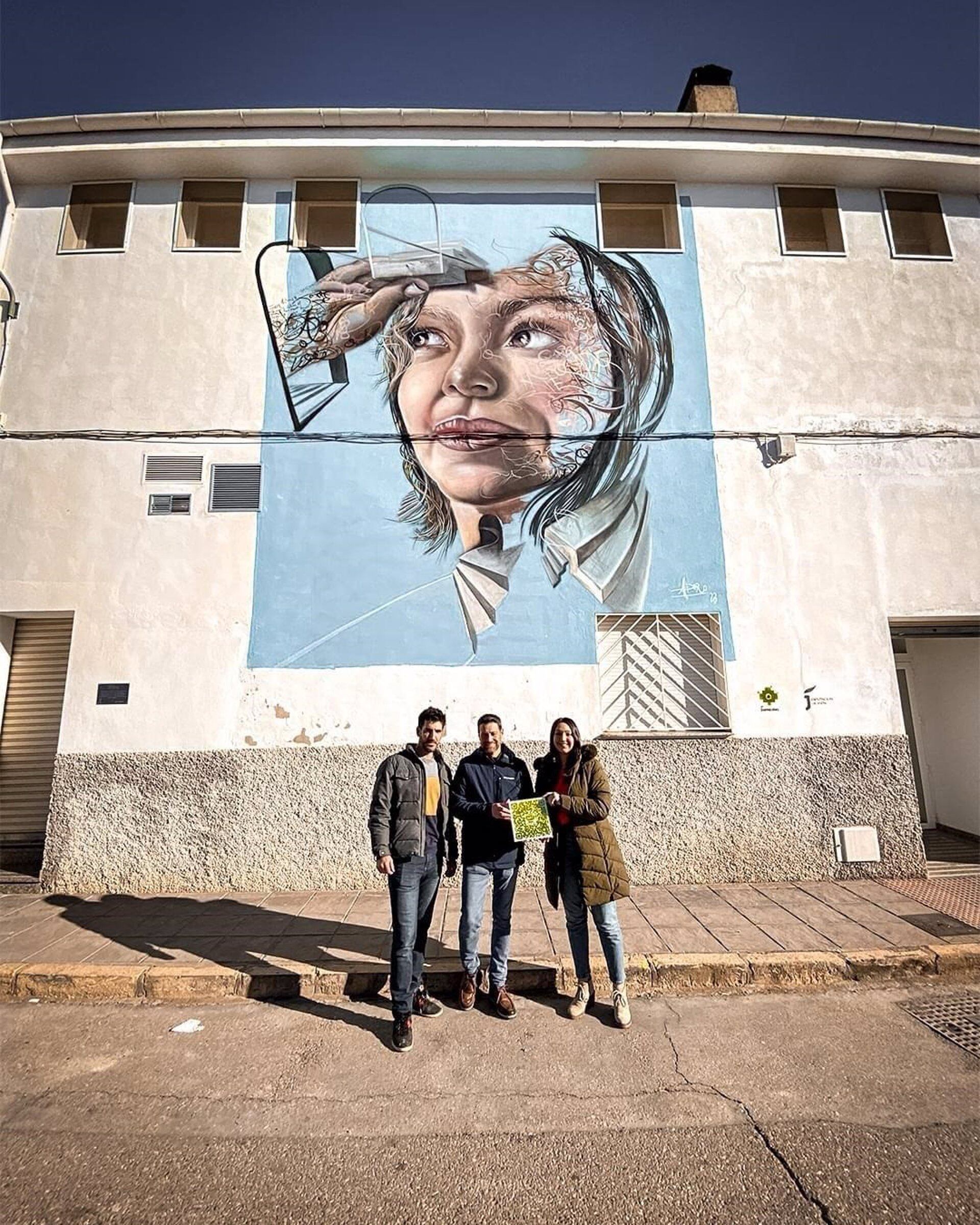 Un total de 40 municipios tienen ya murales urbanos creados con el proyecto Street Art Plus de Diputación de Jaén