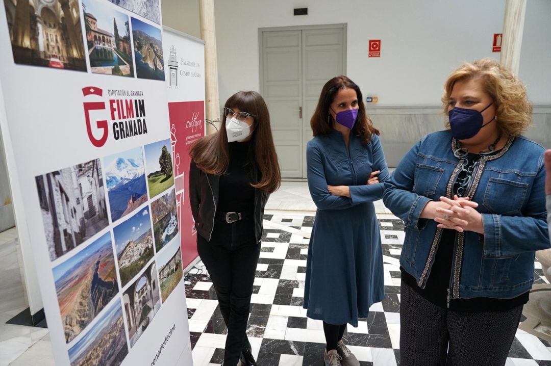 Presentación del rodaje de &#039;Secaderos&#039;, de Rocío Mesa, en la Diputación de Granada