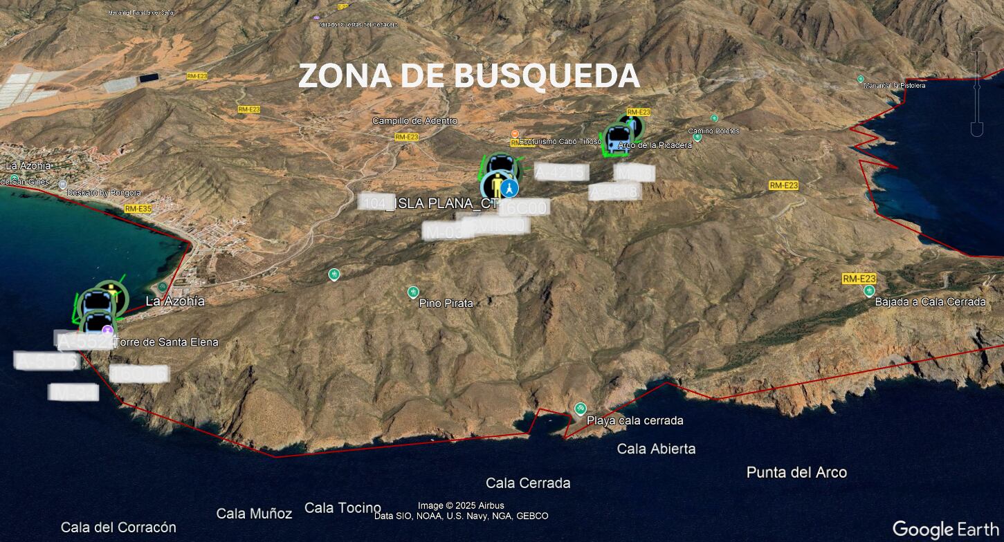 Los senderistas desaparecidos en Cartagena están ilesos, pero desorientados y sin agua