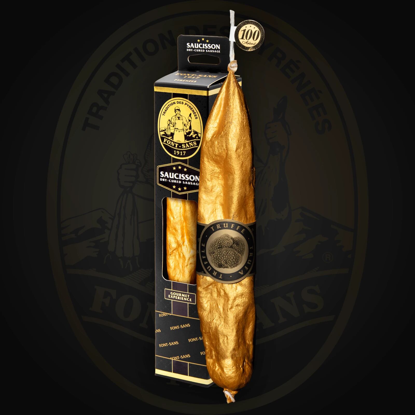 El embutido de oro de Font-Sans.