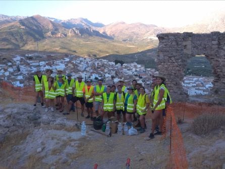 Foto de familia tras la primera jornada de trabajo