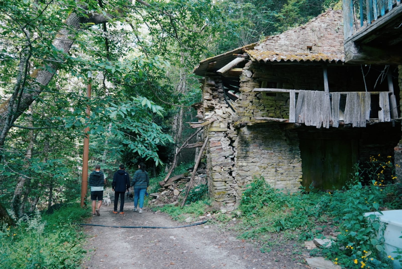 Casa rural abandonada en el Bierzo