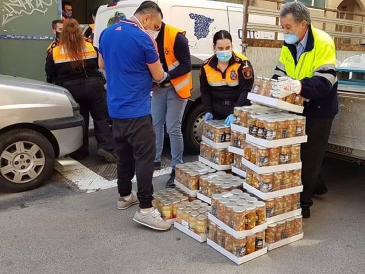 El Ayuntamiento de Alicante reparte 63.500 kilos del Banco de Alimentos a familias con situaciones agravadas