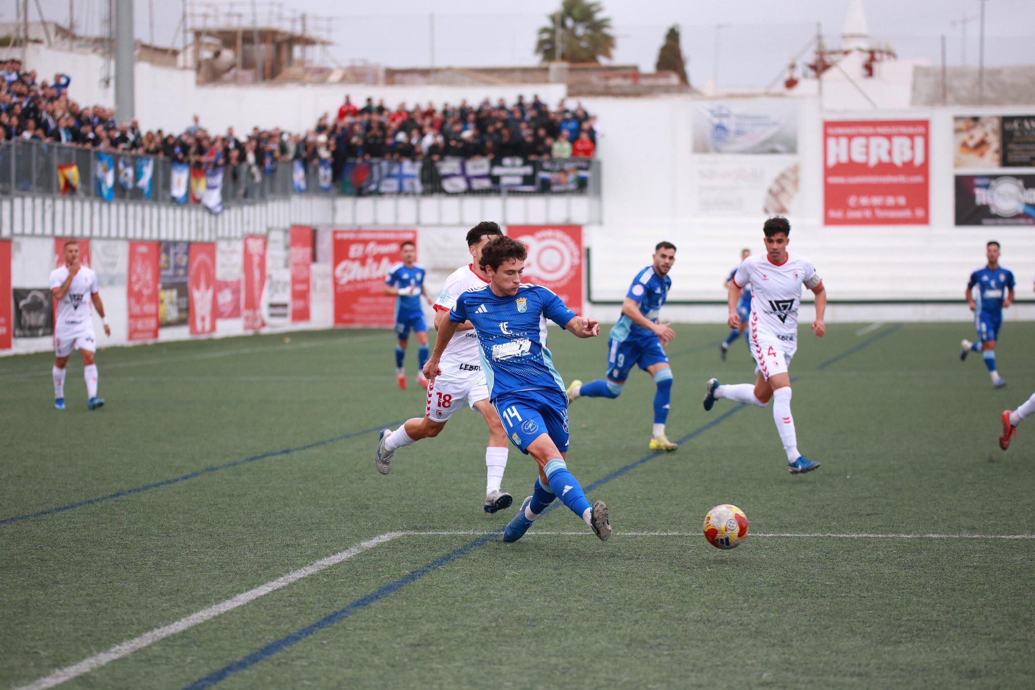 Imagen del encuentro entre el Xerez CD y el Antoniano