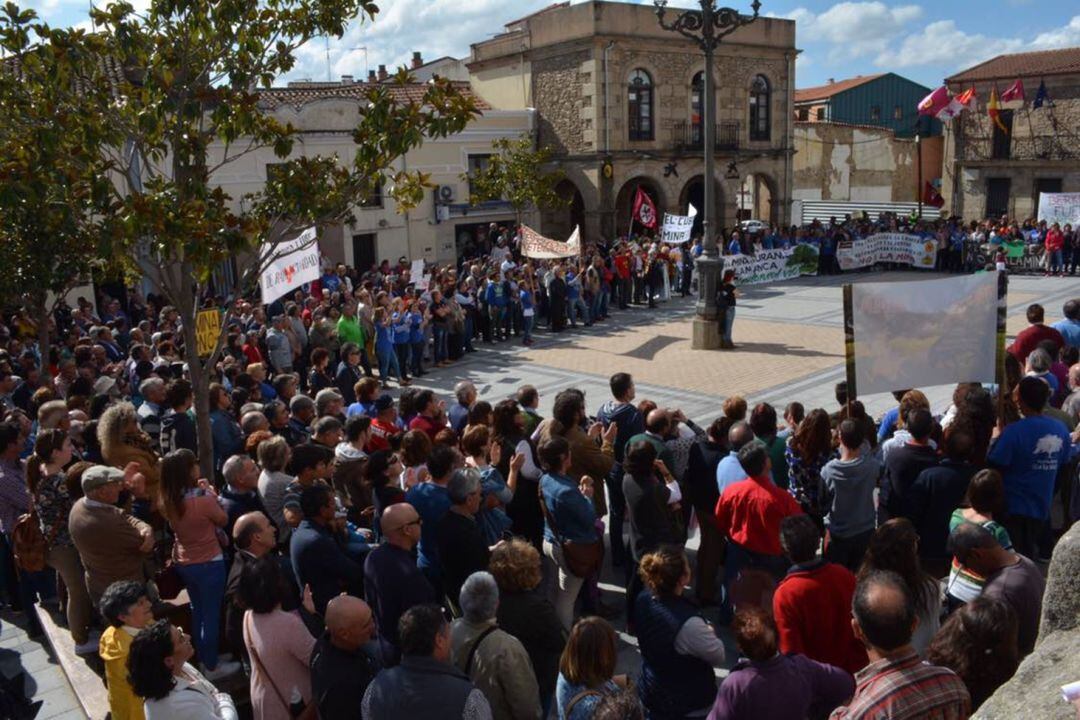 Imagen de la manifestación.